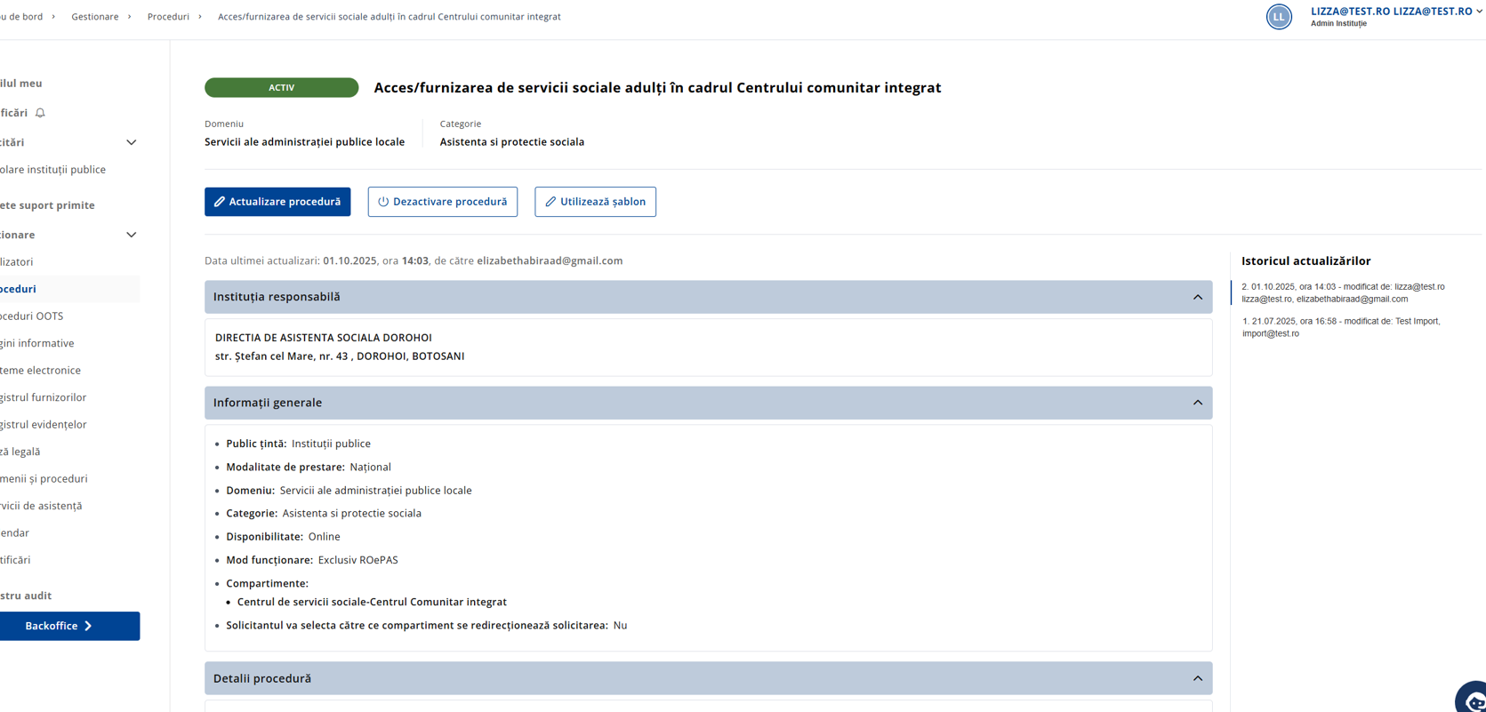 test info page task 2