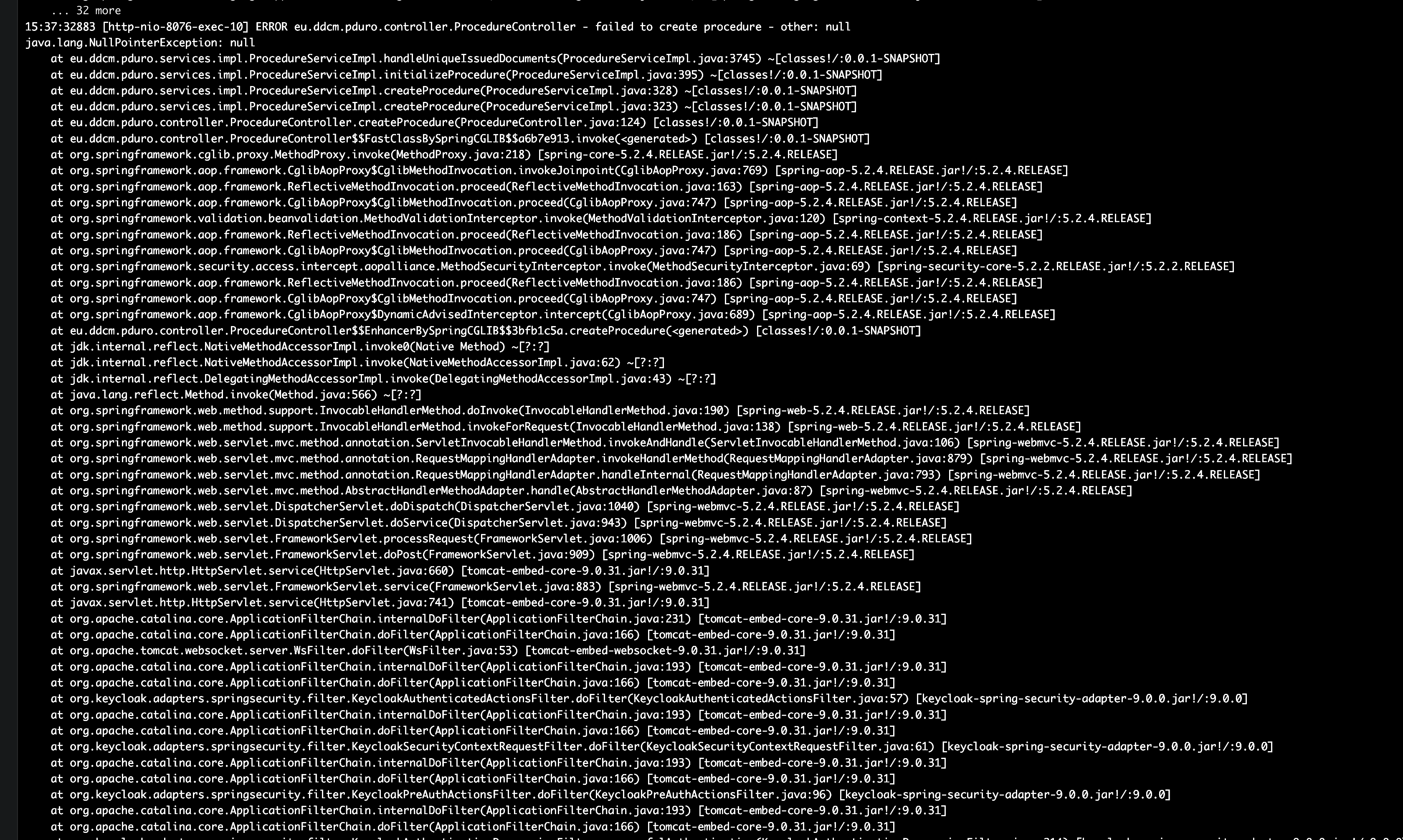 Pagina informativa de sincronizare